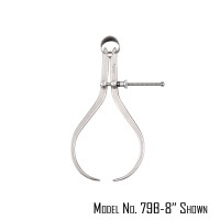 Starrett 79B-4" Yankee Outside Spring Caliper - Quick Spring Nut
